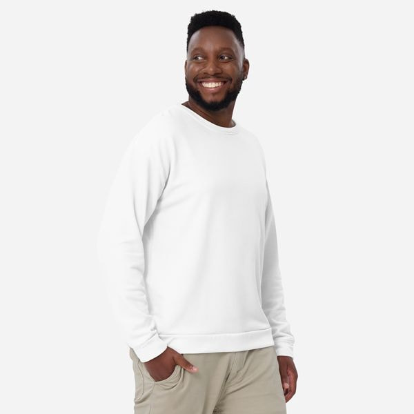 Custom All-Over Print Recycled Unisex Sweatshirt