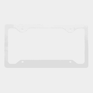 Custom Metal License Plate Frame