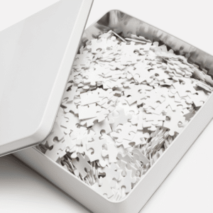 Custom Jigsaw Puzzle with Tin