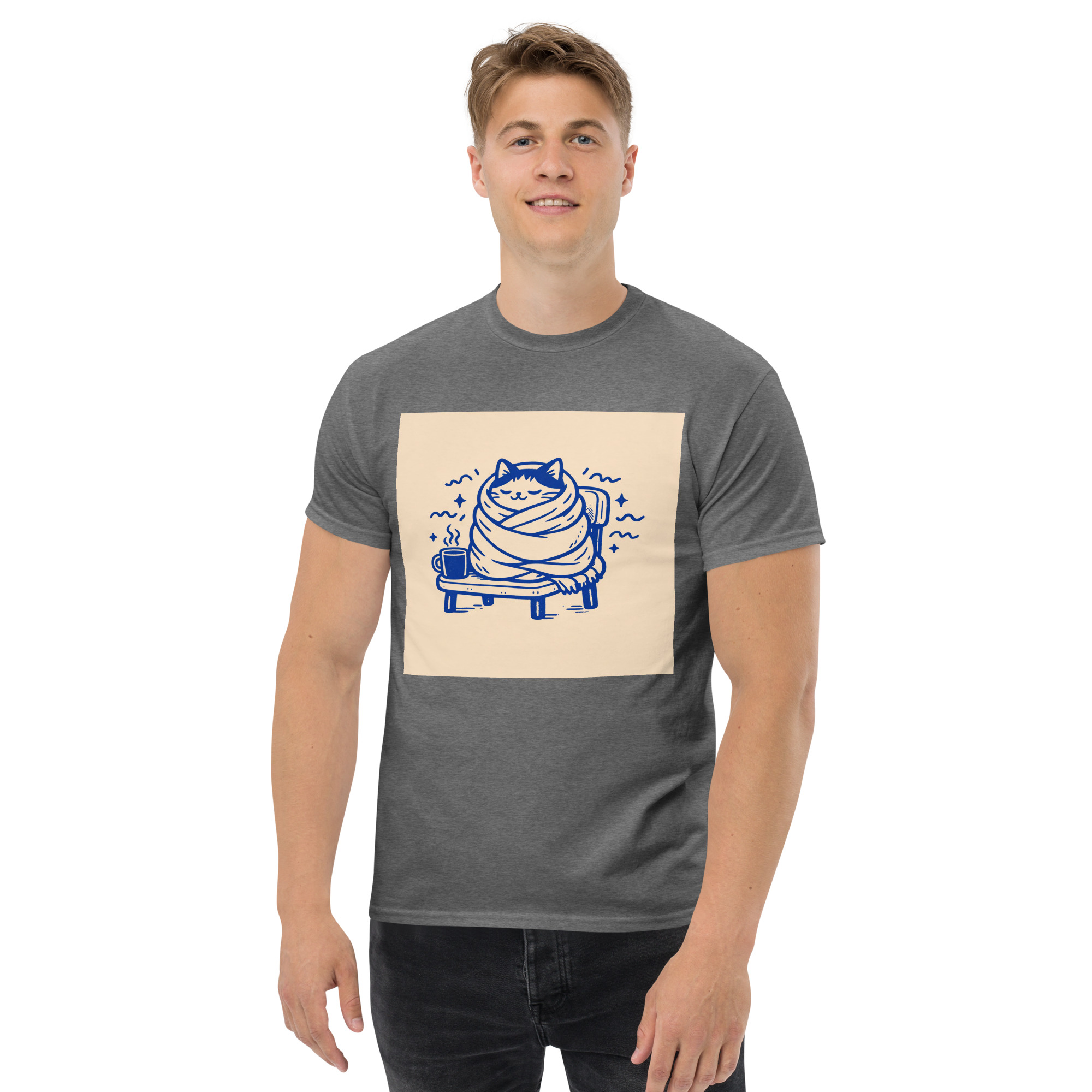 Cozy Purrito Cat (Pre-Made T-Shirt Design) - Image 43