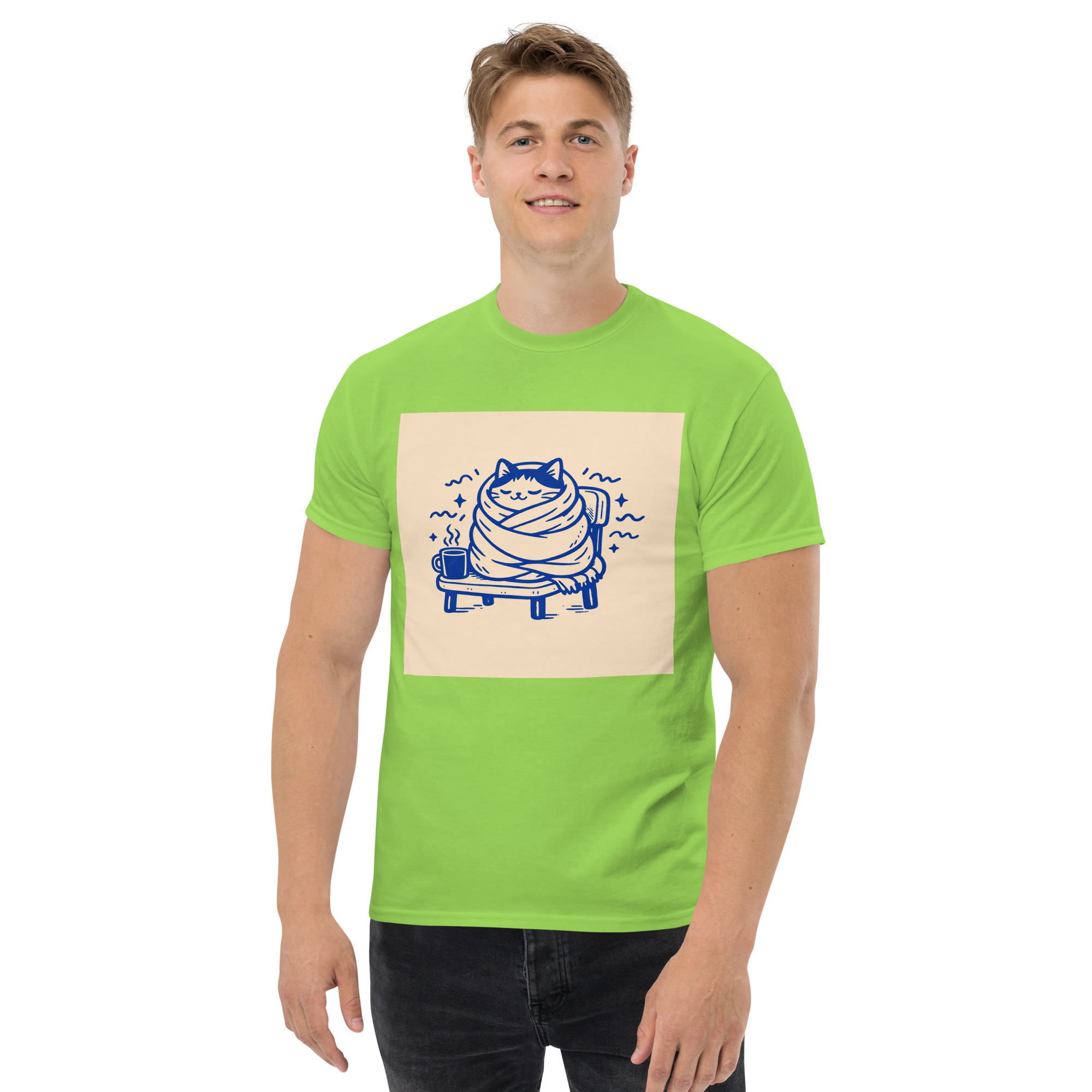 Cozy Purrito Cat (Pre-Made T-Shirt Design) - Image 55