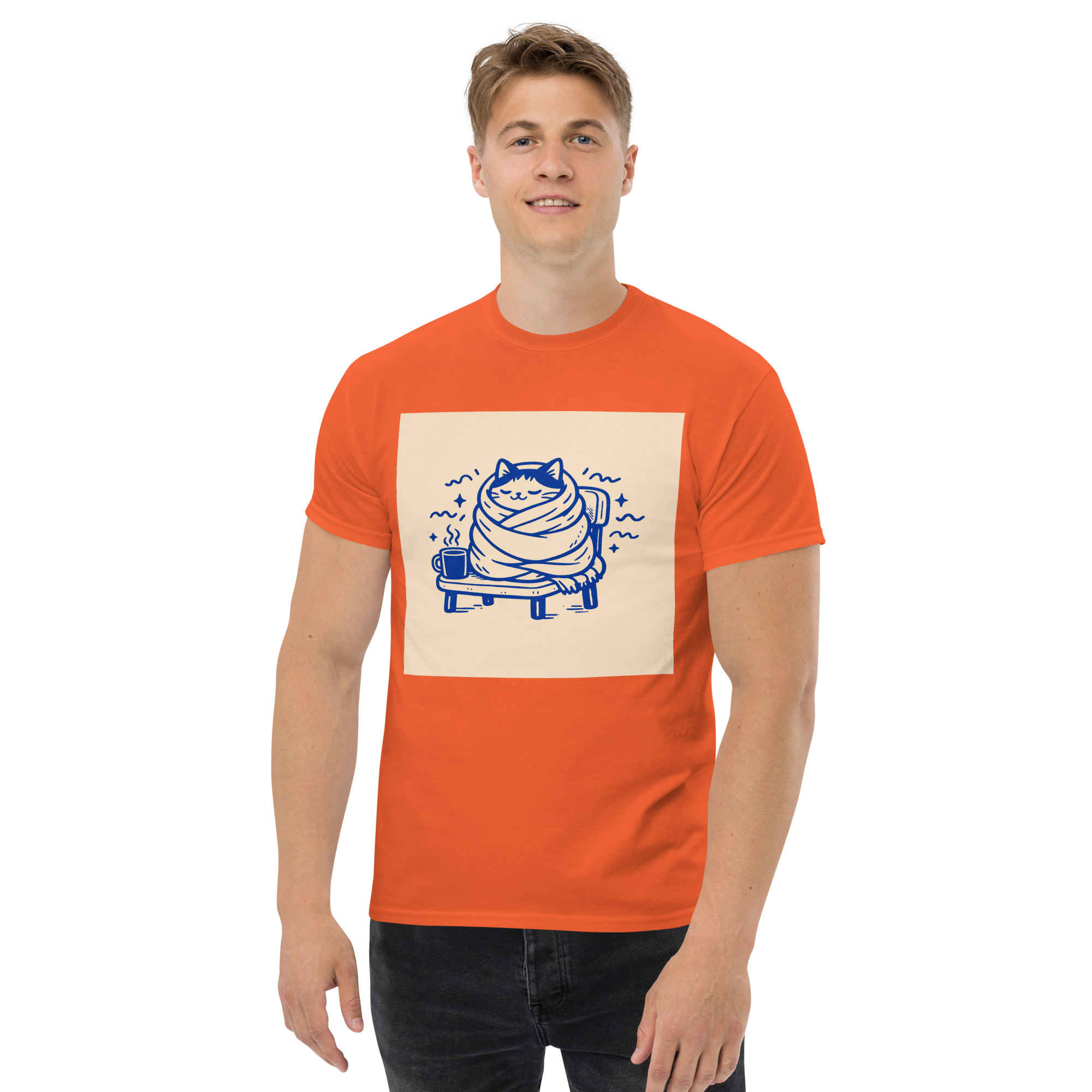 Cozy Purrito Cat (Pre-Made T-Shirt Design) - Image 31