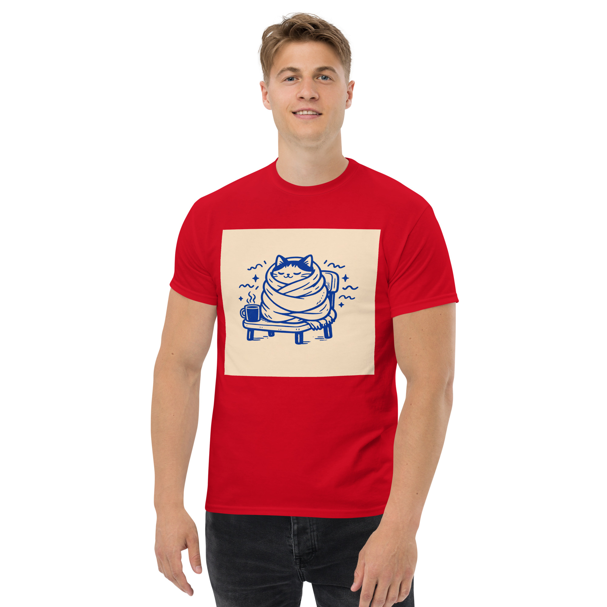 Cozy Purrito Cat (Pre-Made T-Shirt Design) - Image 13