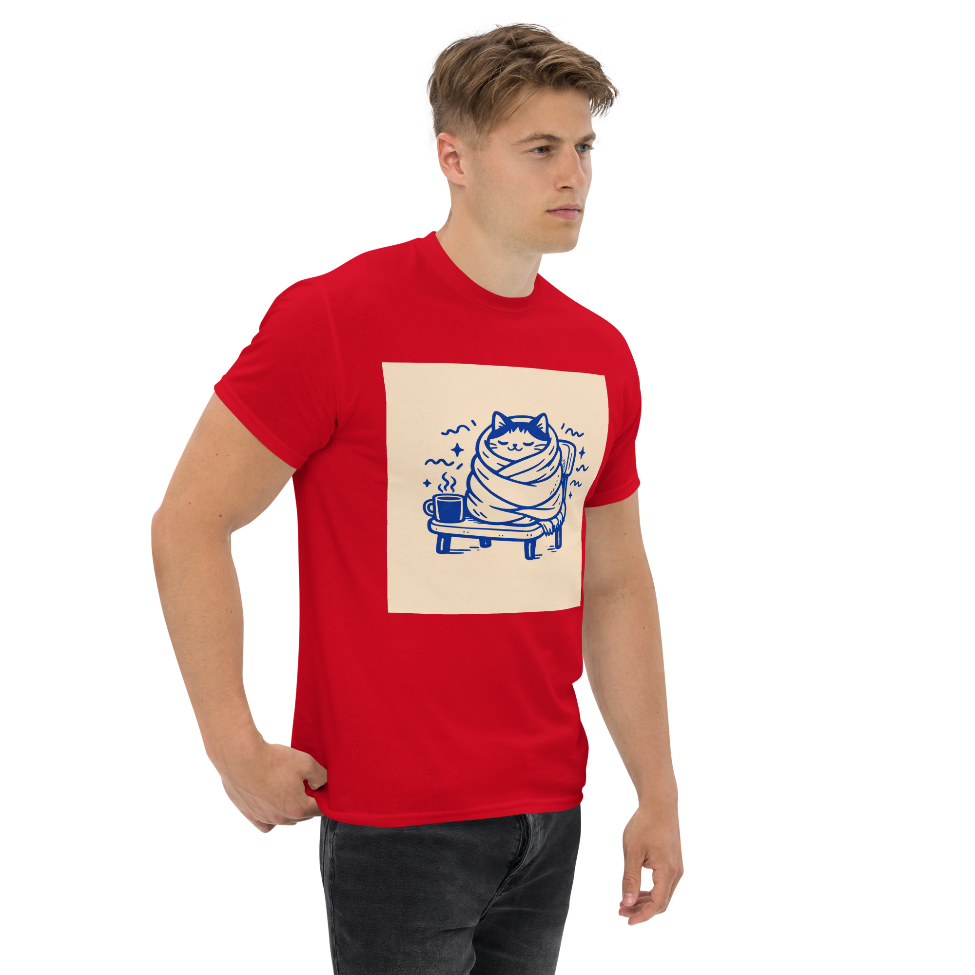 Cozy Purrito Cat (Pre-Made T-Shirt Design) - Image 18