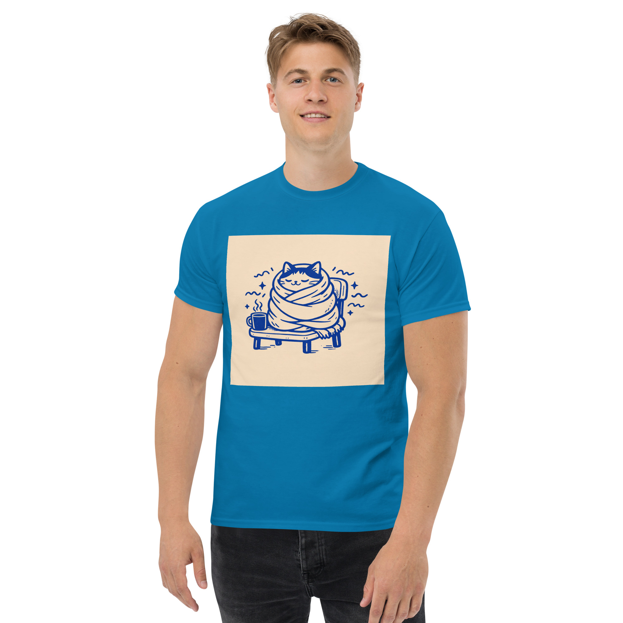 Cozy Purrito Cat (Pre-Made T-Shirt Design) - Image 25