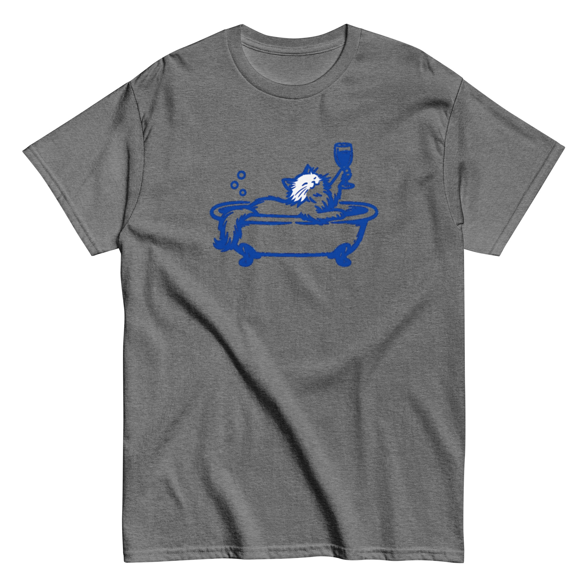 Cat in a Bathtub with a wine glass (Pre-Made T-Shirt Design) - Image 17